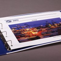 Port Company Paper Ring Binder Design and Printing