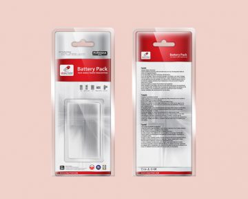 Battery Company Blister Card Packaging Design and Printing