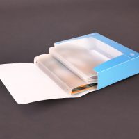 Chemistry Company PP Plastic Box File Design and Printing