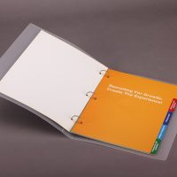 Chemistry Company PP Plastic Box File Design and Printing