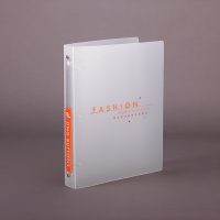 button Company PP Plastic Ring Binder Design and Printing