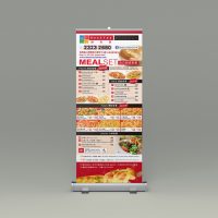 Restaurant Roll Up Banner Design and Printing